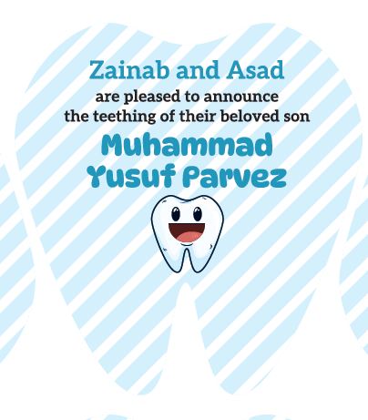 Customized First Tooth Laser Cut Boxes – Special Designs for Memorable Celebrations in Pakistan