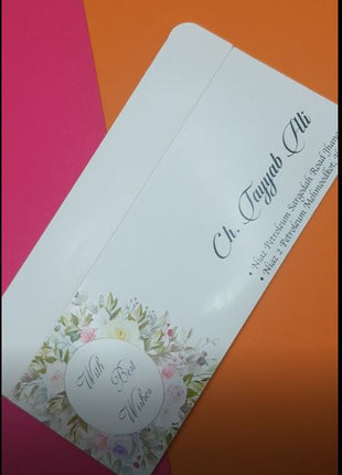 Customized Wedding Money Envelope