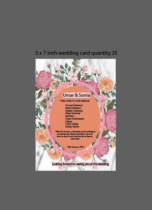 Customized Wedding Cards