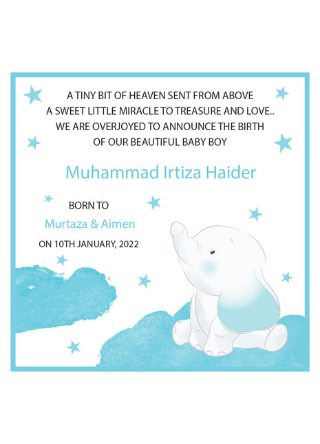 Baby Birth Announcement Boxes in Pakistan | Customized Methai & Sweet Boxes – Lowest Price