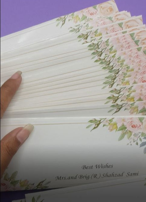 Customized Wedding Money Envelope