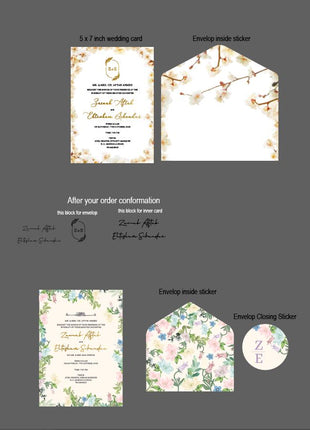 Customized Wedding Cards