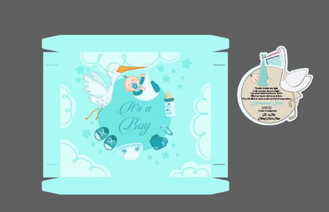 Baby Birth Announcement Boxes in Pakistan | Customized Methai & Sweet Boxes – Lowest Price