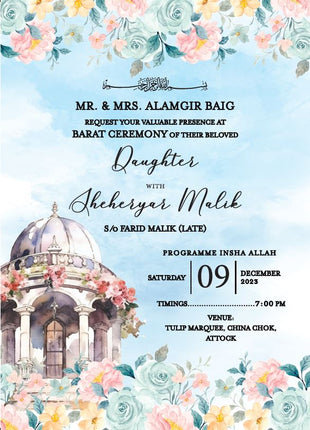 Customized Wedding Cards