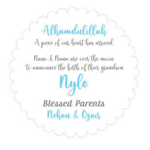 Baby Birth Announcement Boxes in Pakistan | Customized Methai & Sweet Boxes – Lowest Price