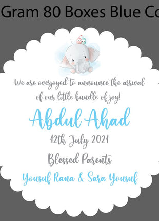 Baby Birth Announcement Boxes in Pakistan | Customized Methai & Sweet Boxes – Lowest Price