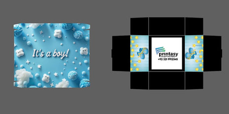 Baby Birth Announcement Boxes in Pakistan | Customized Methai & Sweet Boxes – Lowest Price