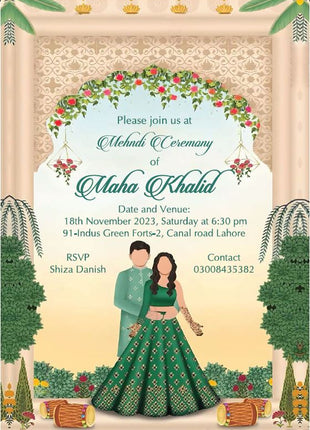 Customized Wedding Cards