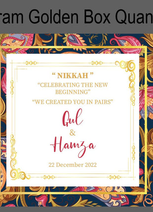 Personalized Card Bid Boxes in Pakistan – Low-Cost Nikkah & Wedding Gift Boxes | Printasy