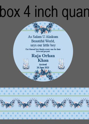 Baby Birth Announcement Boxes in Pakistan | Customized Methai & Sweet Boxes – Lowest Price