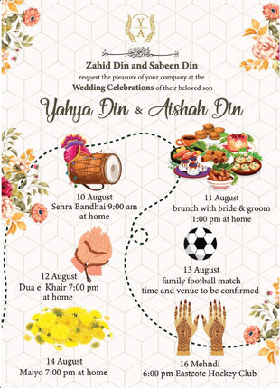 Customized Wedding Card