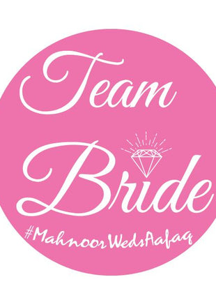 Customized Wedding Badges