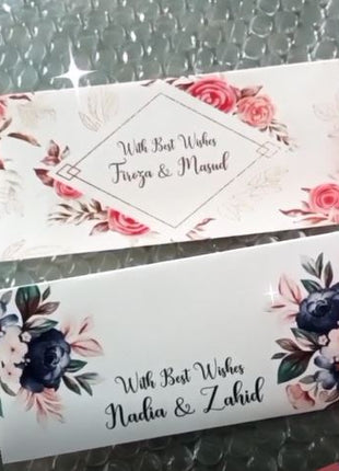 Customized Wedding Money Envelope