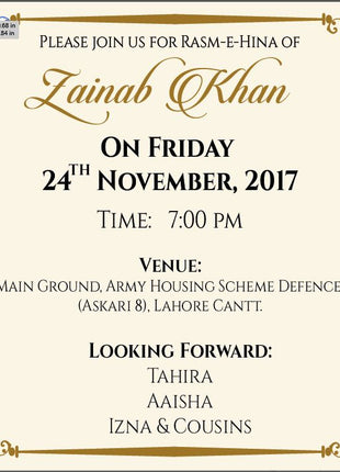 Customized Wedding Cards