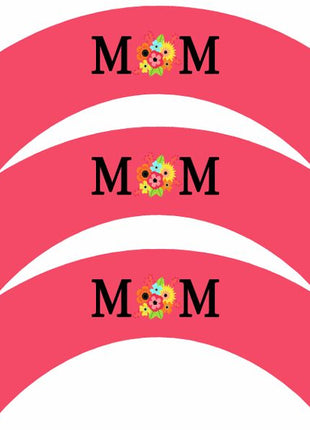 Customized Mother's Day Cupcake Wrapper