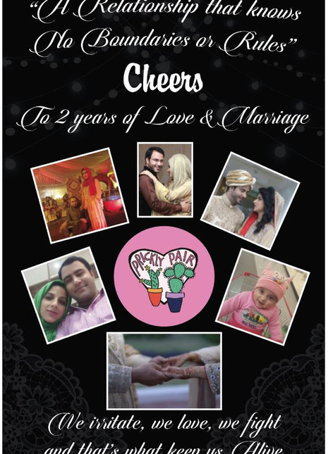 Anniversary Chalk Board