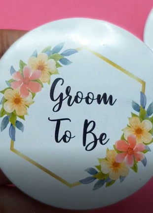 Customized Wedding Badges