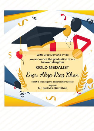 Graduation Card Boxes in Pakistan | Customized Gift & Sweet Boxes – Lowest Price