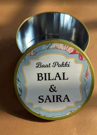 Customized Tin Bid Boxes in Pakistan – Affordable Wedding & Nikkah Gift Packaging | Printasy Pakistan