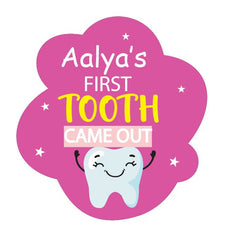 Collection image for: First Tooth Cupcake Topper With Stick