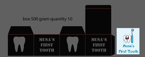 Customized First Tooth Laser Cut Boxes – Special Designs for Memorable Celebrations in Pakistan