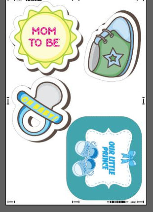 Customized Baby Shower Props