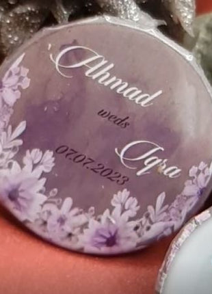 Customized Wedding Badges