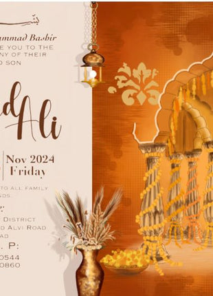 Customized Wedding Card