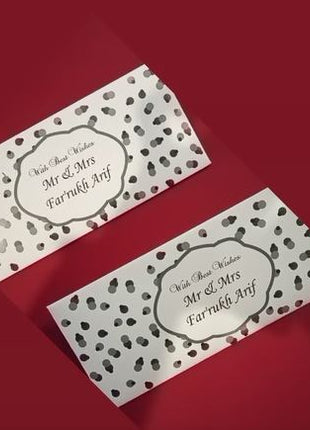 Customized Wedding Money Envelope