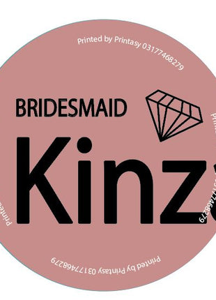 Customized Wedding Badges