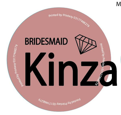 Customized Wedding Badges