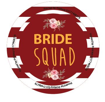 Customized Wedding Badges