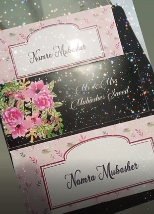 Customized Wedding Money Envelope