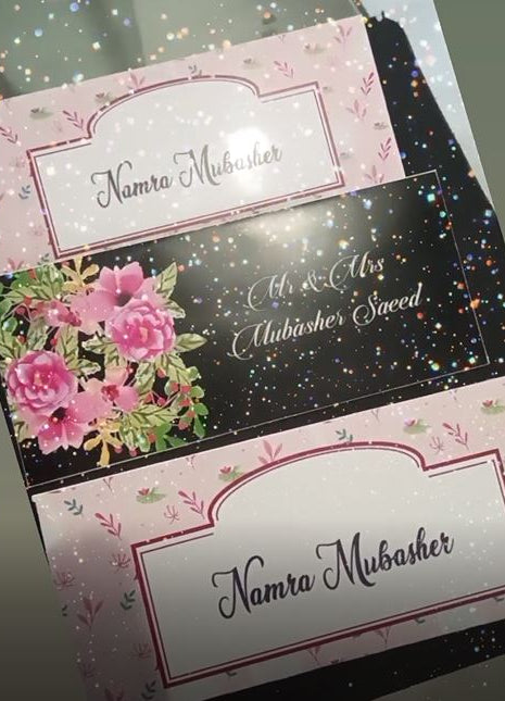 Customized Wedding Money Envelope