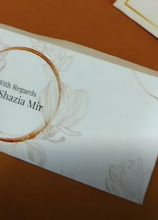 Customized Wedding Money Envelope