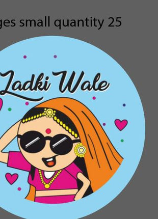 Customized Wedding Badges