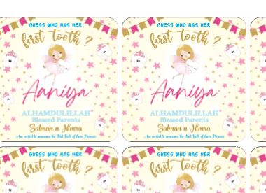 Premium Birth Announcement Tin Boxes – Custom Printed Baby Arrival Gifts & Methie Boxes in Pakistan