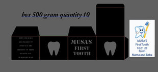 Customized First Tooth Laser Cut Boxes – Special Designs for Memorable Celebrations in Pakistan