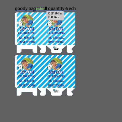 FIRST TOOTH GOODY BAGS IN PAKISTAN | CUSTOMIZED PARTY & KEEPSAKE BAGS – LOWEST PRICE