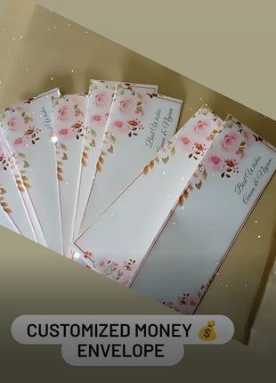 Customized Wedding Money Envelope