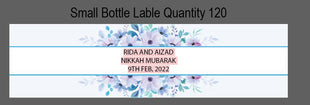 Customized Wedding Bottle Lable