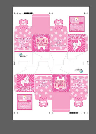 Customized First Tooth Goody Boxes – Elegant Packaging for Your Baby’s Precious Milestone
