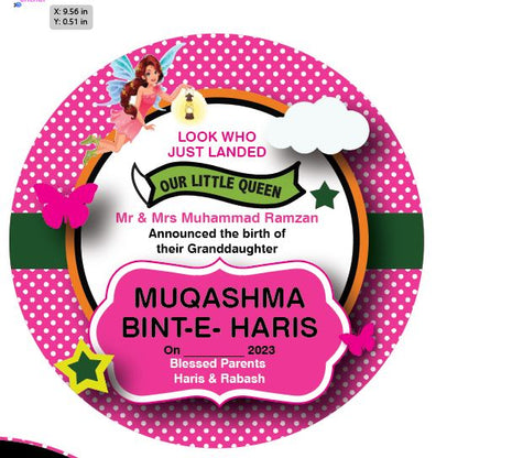 Premium Birth Announcement Tin Boxes – Custom Printed Baby Arrival Gifts & Methie Boxes in Pakistan