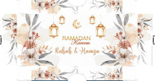 Customized Ramadan For Sweet & Dates Card Box