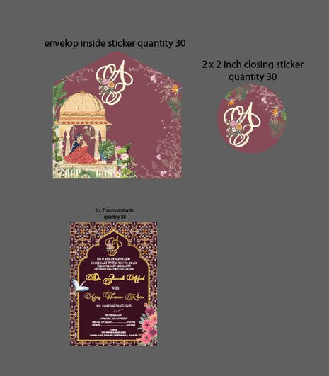 Customized Wedding Cards