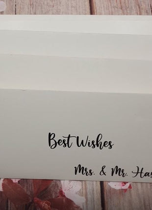 Customized Wedding Money Envelope