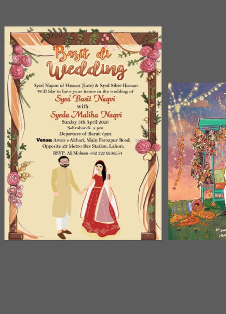 Customized Wedding Cards