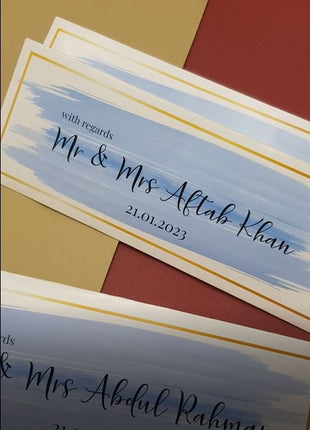 Customized Wedding Money Envelope