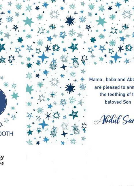 Customized First Tooth Goody Boxes – Elegant Packaging for Your Baby’s Precious Milestone