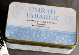 Hajj and Umrah Tin Boxes